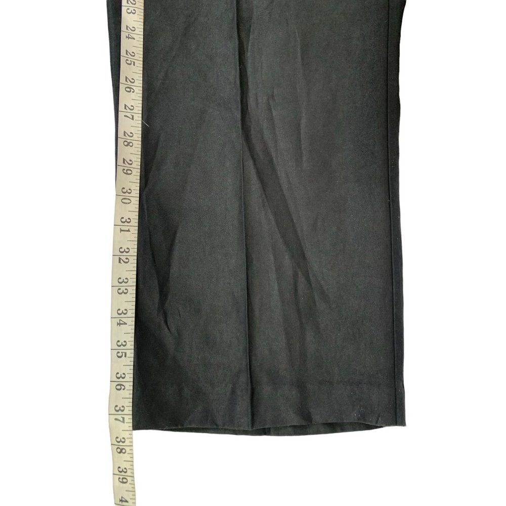Alfred Dunner Women's Manhattan Skyline Black Pants - Picture 6 of 7